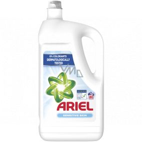 Ariel Sensitive tekutý prací gel 80 dávek 4,4 l