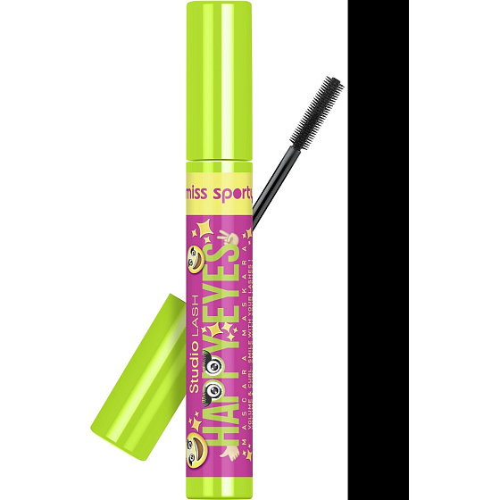 Miss Sporty Studio Lash Happy Eyes řasenka 001 Black 8 ml