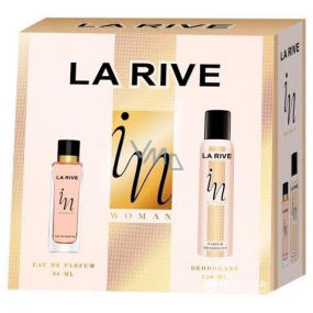 La Rive In Woman parfémovaná voda pro ženy 90 ml + deodorant sprej 150 ml, dárková sada