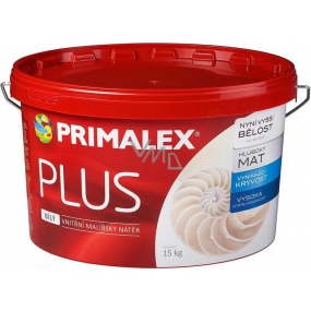 Primalex Plus Bílý vnitřní malířský nátěr 7,5 kg (5,2 l)