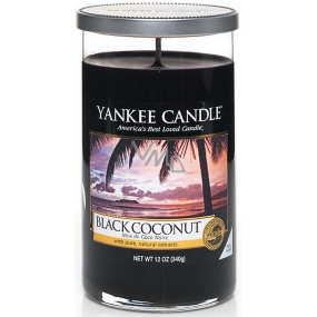 Yankee Candle Black Coconut - Černý kokos vonná svíčka Décor střední 340 g