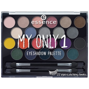 Essence My Only 1 paletka očních stínů 01 22 Eye-Catching Looks 29,9 g