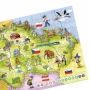 Albi Kouzelné čtení interaktivní mluvící puzzle Česká republika, věk 5+