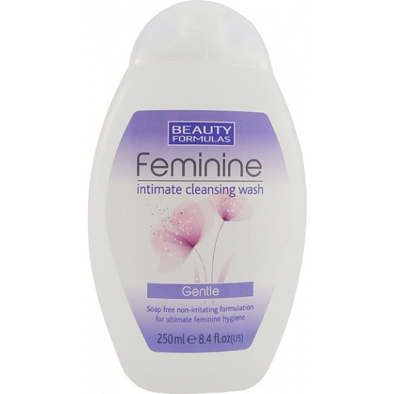 Beauty Formulas Feminine Gentle sprchový gel pro intimní hygienu 250 ml