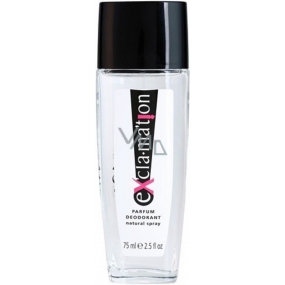 Exclamation Excla.mation Originál parfémovaný deodorant sklo pro ženy 75 ml Tester