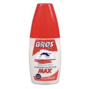 Bros Max Repelent proti komárům a klíšťatům 50 ml rozprašovač