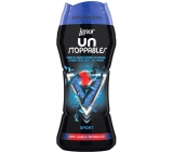 Lenor Unstoppables Sport vonné perličky do pračky dodávají prádlu intenzivní svěží vůni až do dalšího praní 210 g