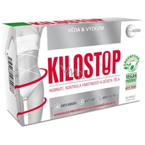 Astina Kilostop Balance hubnutí, detoxikace, odstranění přebytečné vody z organismu doplněk stravy 60 kapslí