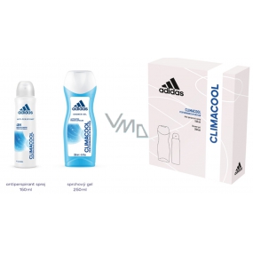 Adidas Climacool antiperspirant deodorant sprej pro ženy 150 ml + sprchový gel 250 ml, kosmetická sada