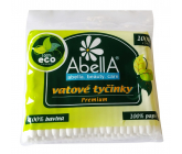 Abella Premium vatové tyčinky sáček 100 kusů