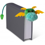 If Book Tails Bookmarks Provázková záložka Drak 90 x 65 x 210 mm
