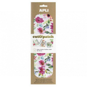 Apli Cut & Patch papír na ubrouskovou techniku Květiny 30 x 50 cm 3 kusy