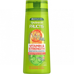 Garnier Fructis Vitamin & Strength šampon pro slabé vlasy s tendencí vypadávat 250 ml