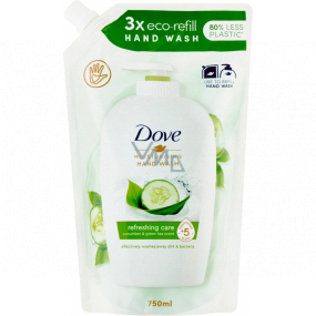 Dove Refreshing Care tekuté mýdlo náhradní náplň 750 ml