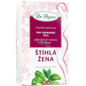 Dr. Popov Štíhlá žena bylinný čaj pro formování těla 20 nálevových sáčků 20 x 1,5 g