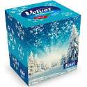 Velvet Ecopack Zima hygienické kapesníky 3 vrstvé 56 kusů různé motivy