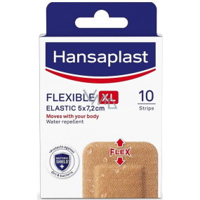 Hansaplast Flexible XL elastická náplast 10 kusů