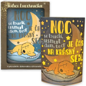 Nekupto Svítící lucerna Pro krásný sen 13,7 x 20 x 5 cm