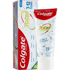 Colgate zubní pasta Total Junior 7-12 let, 50 ml Colgate zubní pasta Total Junior 7-12 let, 50 ml