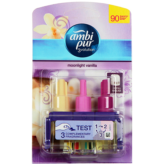 Ambi Pur 3 Volution Moonlight Vanilla elektrický osvěžovač náplň 20 ml