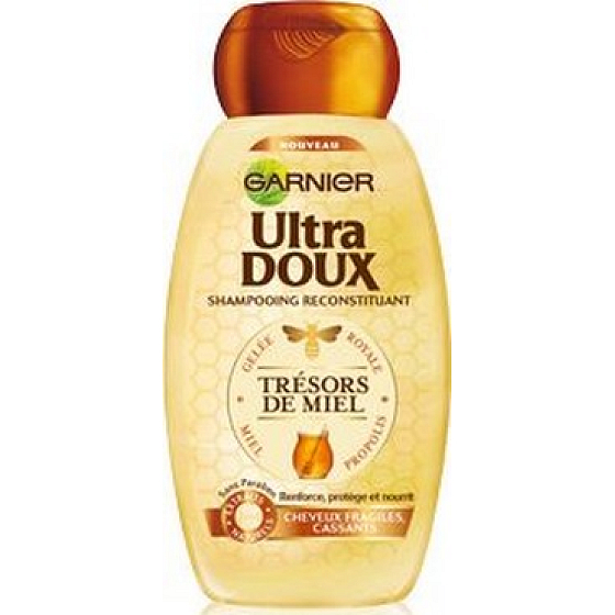 Garnier Ultra Doux Trésors de Miel šampon pro oslabené a lámavé vlasy 250 ml