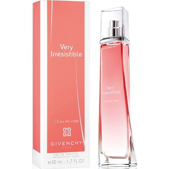 Givenchy Very Irrésistible L Eau en Rose toaletní voda pro ženy 50 ml