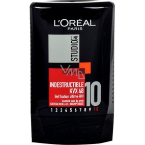 Studio Line Indestructible KVX 48 tvarující a fixační gel na vlasy 300 ml