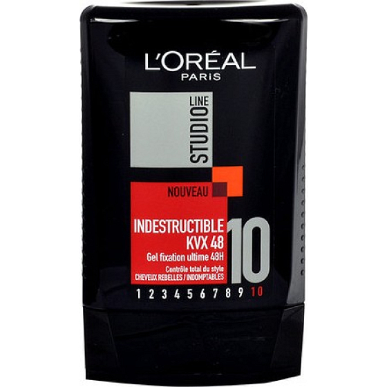 Studio Line Indestructible KVX 48 tvarující a fixační gel na vlasy 300 ml