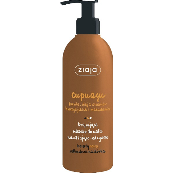 Ziaja Cupuacu bronzující tělové mléko 300 ml