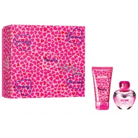 Moschino Pink Bouquet toaletní voda pro ženy 30 ml + tělové mléko 50 ml, dárková sada