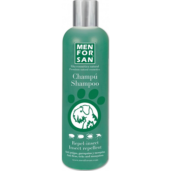 MenforSan Repelentní přírodní šampon proti hmyzu pro psy 300 ml