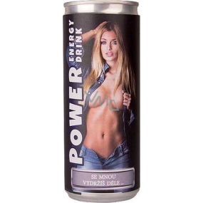 Bohemia Gifts Energetický nápoj Energie pro muže - se mnou vydržíš déle 250 ml