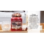 Yankee Candle Frosty prstenec ozdobný na střední a velké vonné svíčky Classic Illuma Lid