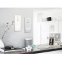 Nekupto Home Decor Dřevěná dekorace kytička bílá 11 cm