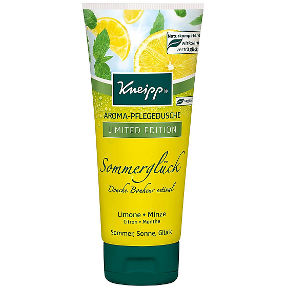 Kneipp Šťastné léto osvěžující vůně citronu a máty sprchový gel 200 ml