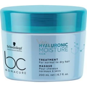 Schwarzkopf Professional BC Bonacure Hyaluronic Moisture Kick Treatment hloubkově hydratační maska pro normální a suché vlasy 200 ml