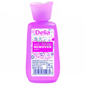 Delia Cosmetics Nail Polish Remover acetonový odlakovač na nehty 58 ml