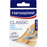 Hansaplast Classic náplast textilní, 6 cm × 1 m