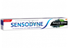 Sensodyne Natural White zubní pasta s aktivním uhlím 75 ml