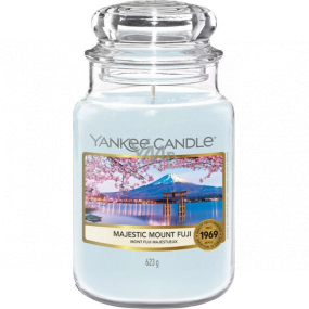 Yankee Candle Majestic Mount Fuji - Majestátní hora Fuji vonná svíčka Classic velká sklo 623 g