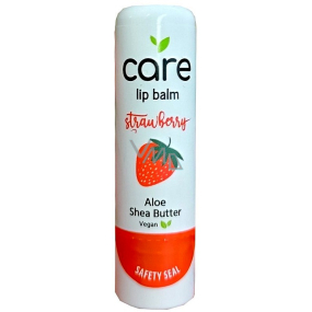 Quiz Cosmetics Care Strawberry - Jahoda balzám na rty s aloe vera a bambuckým máslem 4 g
