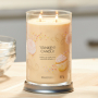 Yankee Candle Vanilla Cupcake - Vanilkový košíček vonná svíčka Signature Tumbler velká sklo 2 knoty 567 g