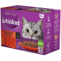 Whiskas Klasické pokrmy ve šťávě hovězí, kuře, jehněčí, drůbeží kapsičky 12 x 85 g