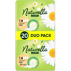 Naturella Ultra Normal Duo Pack hygienické vložky s křidélky, 20 ks