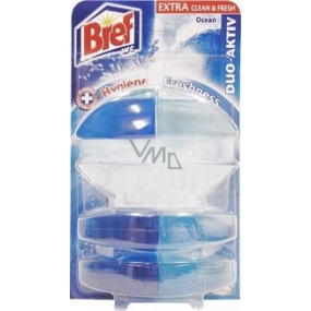 Bref Duo Aktiv Extra Clean & Fresh Oceán WC gel komplet 60 ml + 2x náhradní náplň