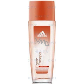 Adidas Fresh Escape parfémovaný deodorant sklo pro ženy 75 ml