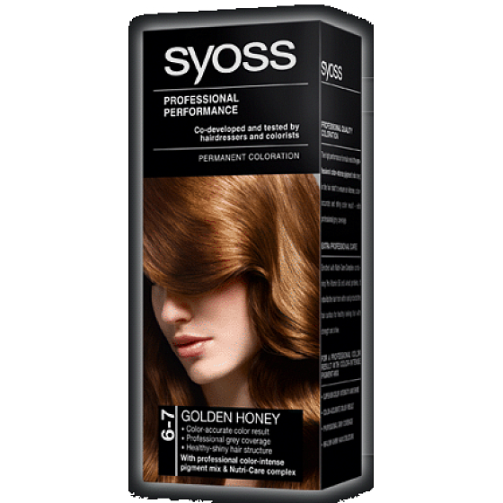 Syoss Professional barva na vlasy 6 - 7 tmavý zlatavě plavý