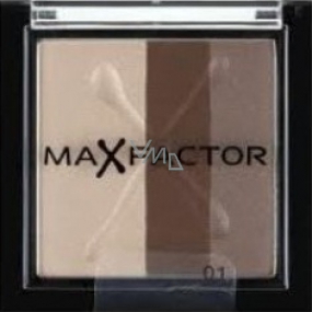 Max Factor Max Effect Trio Eye Shadows oční stíny 01 Coco Crazy 3,5 g