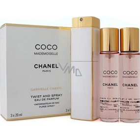 Chanel Coco Mademoiselle parfémovaná voda komplet pro ženy 3 x 20 ml