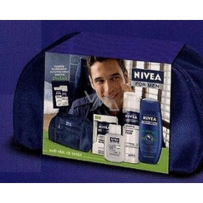 Nivea Men Energy pěna na holení + voda po holení + sprchový šampon kosmetická sada